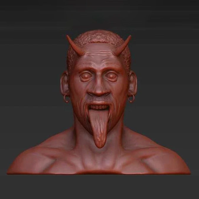  Zbrush 3D дизайнерская модель ремесла Смола печати Diy и
