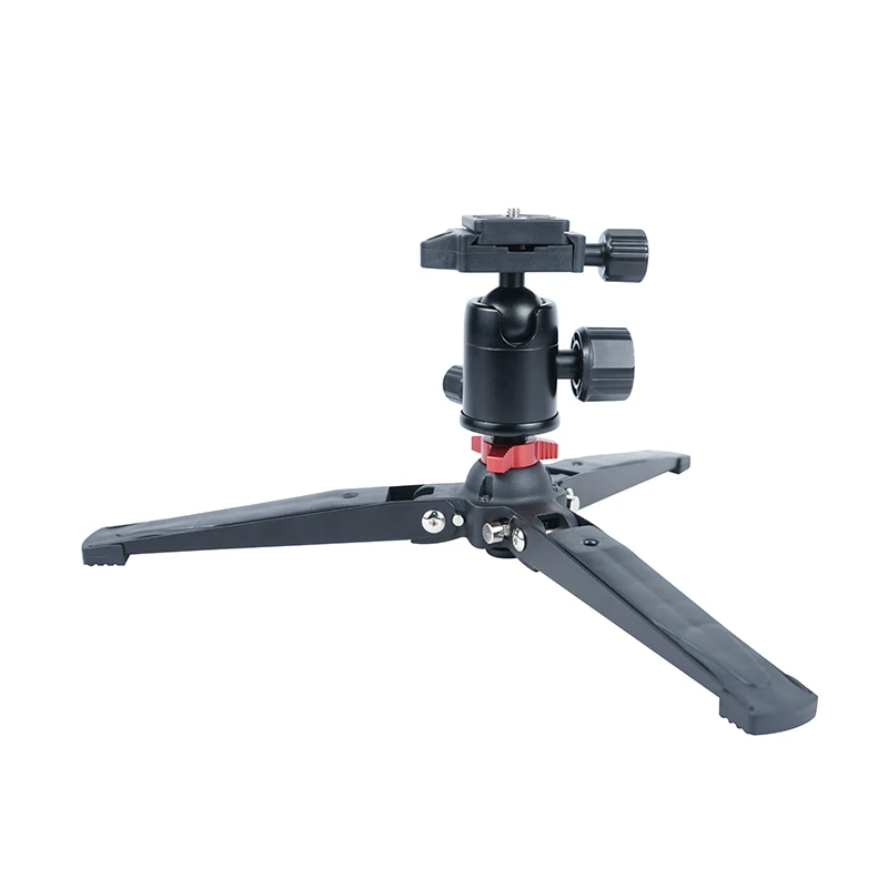 Factory Direct Sale Photography Equipment Three Feet Support Stand Adjustable 3 Legs Monopod Base Stand for Camera