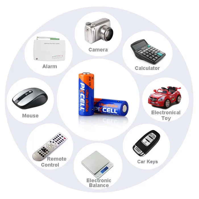 Super Non Rechargeable 23A 12V Alkaline Dry Battery 12V 23A A23 LR23a for Car Remote Control