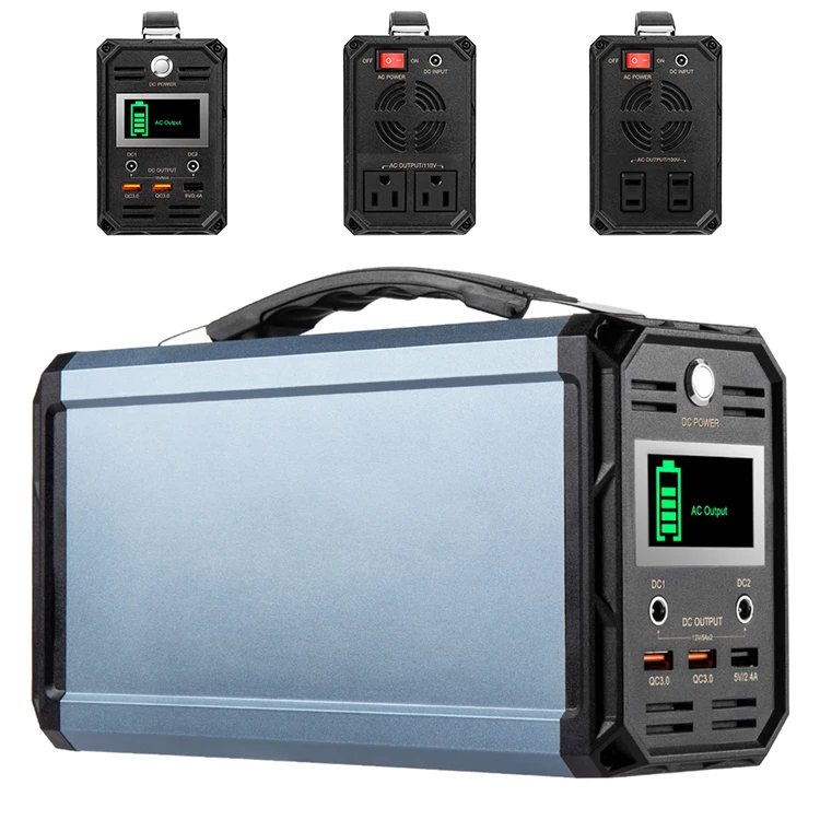Flashfish Solar Generator 300w Portable Power Bank Station And