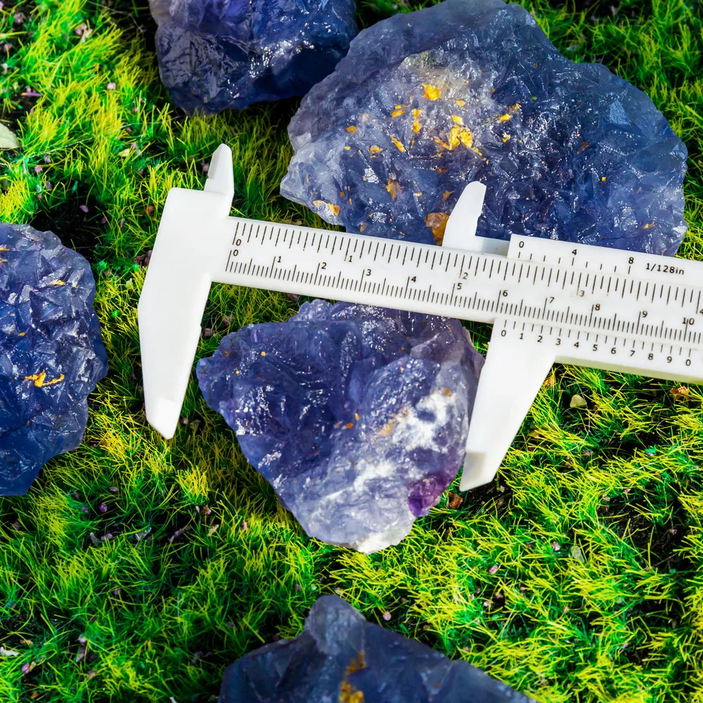 Wholesale High Quality Raw Blue Fluorite Cluster Natural Healing Crystal Gemstone