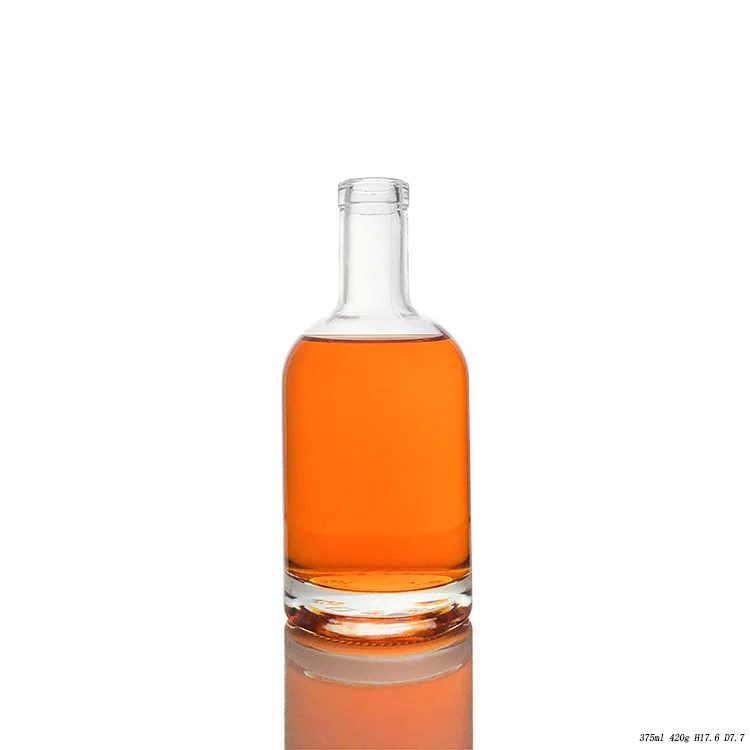 Extra Clear Spirit Bottle 375ml Gin With Wood