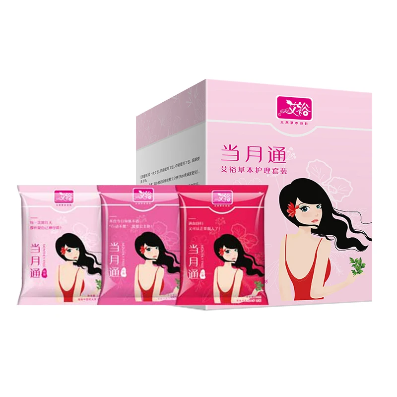 Factory Customized Ladies Bath Bag Ladies Foot Bath Bag Foot Bath Powder  Relieve Menstrual Pain and Enhance Immunity