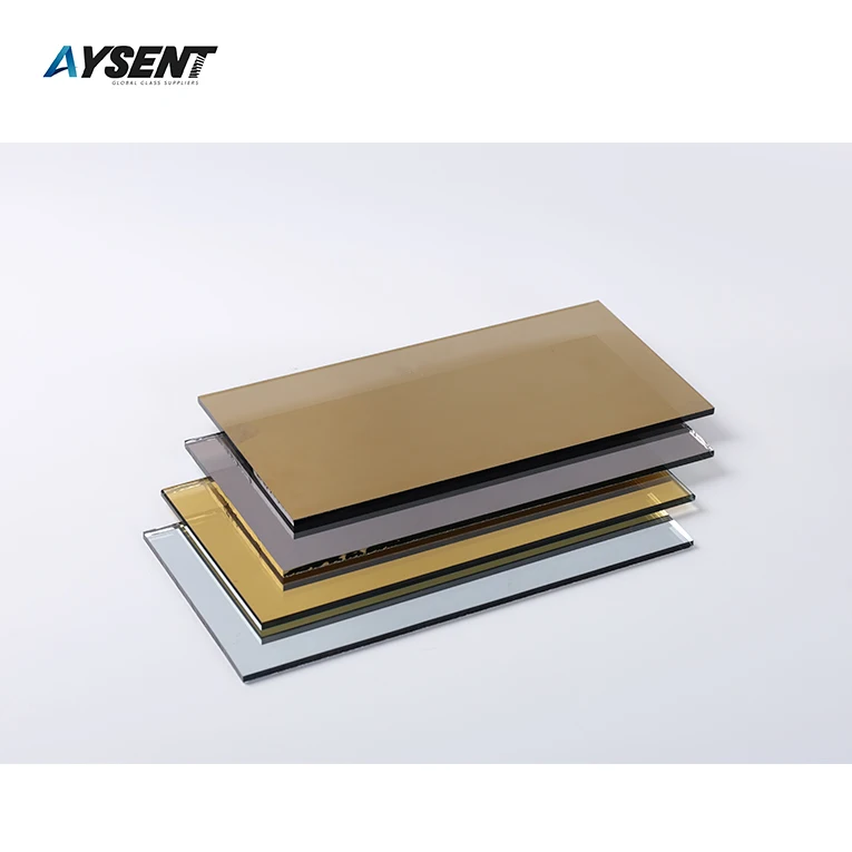 High Quality Deep Blue Ford Blue Lake Tinted Reflective Float Glass for Building Hotel Curtain Walls