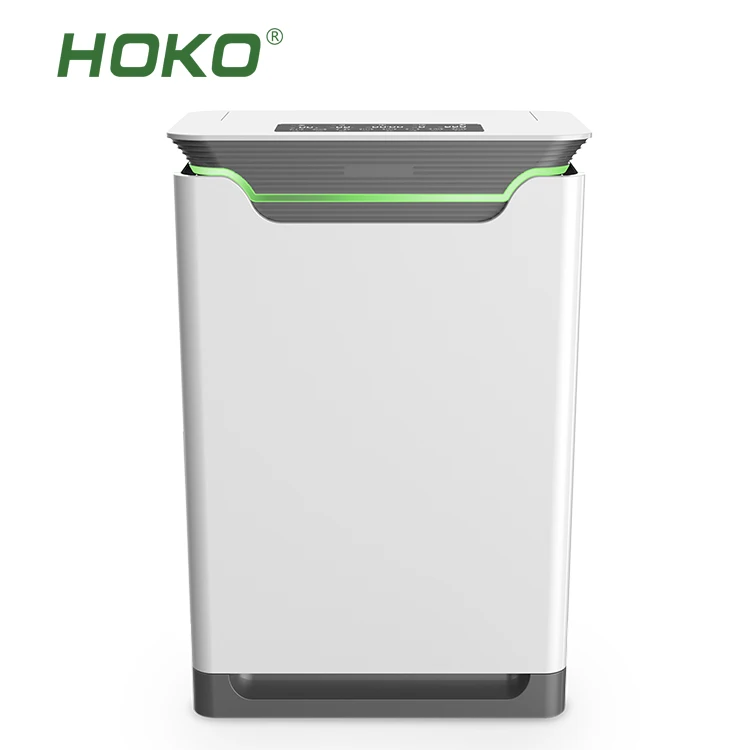 Big display& LED touch screen Ozone Pet Portable  Home Smart Air Purifiers