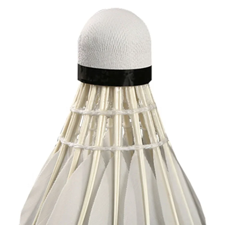 Оптовая продажа, профессиональный волан для тренировок, мячи для бадминтона с утиными перьями для бадминтона