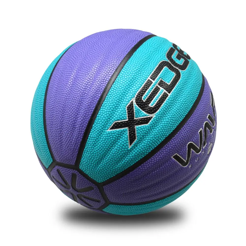 High Quality Basketball Set with Pump Hygroscopic PU Leather Official Size 7 BSCI/SEDEX Ball