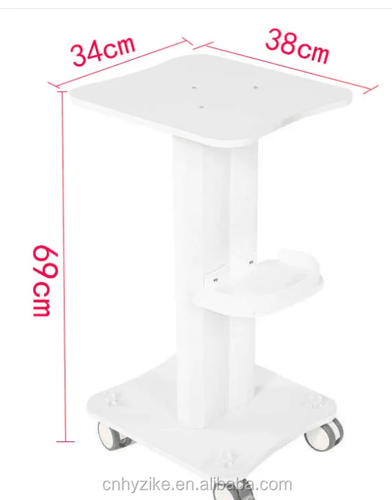 Salon Trolley Stand For Cavitation Hydra Dermabrasion Portable Beauty Machine Assembled Trolley Cart SPA