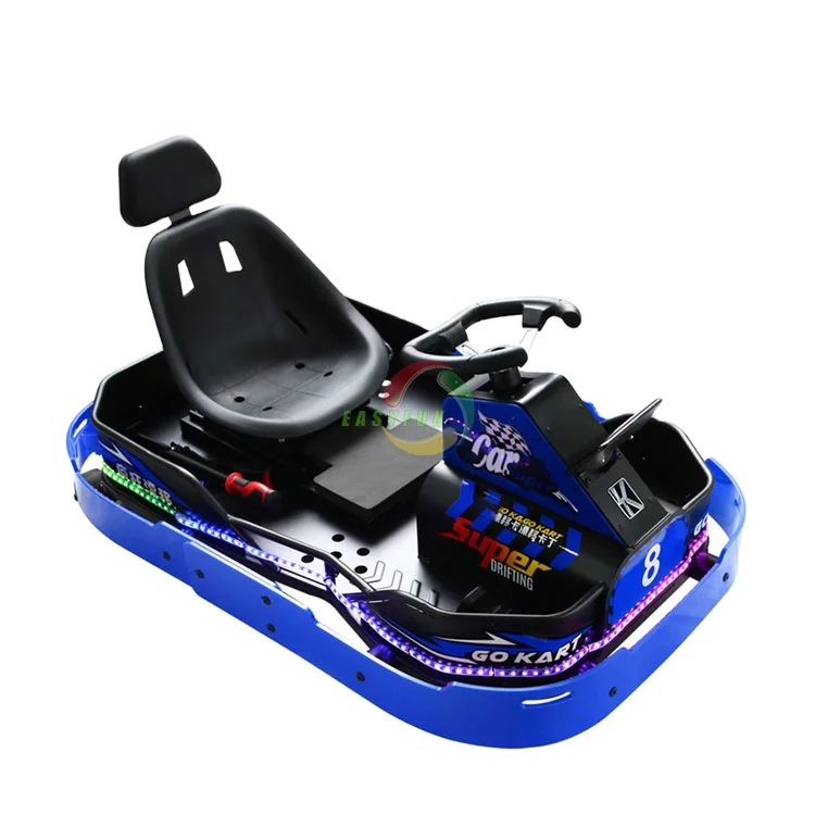 Amusement park electric karting car kiddie ride electric bumper go kart for sale
