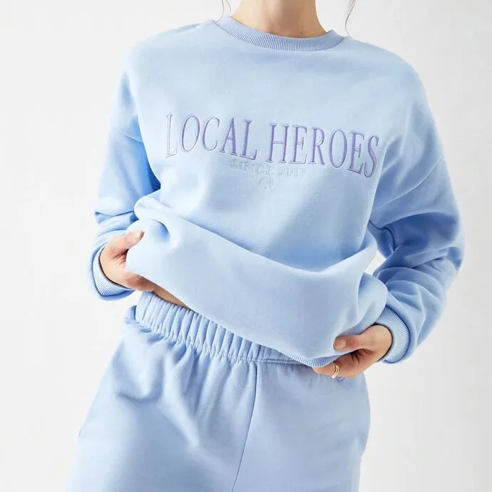 High Quality Women Unisex Sweatshirt With Logo Design Printing Oversized Made customized Embroidered Custom Crewneck