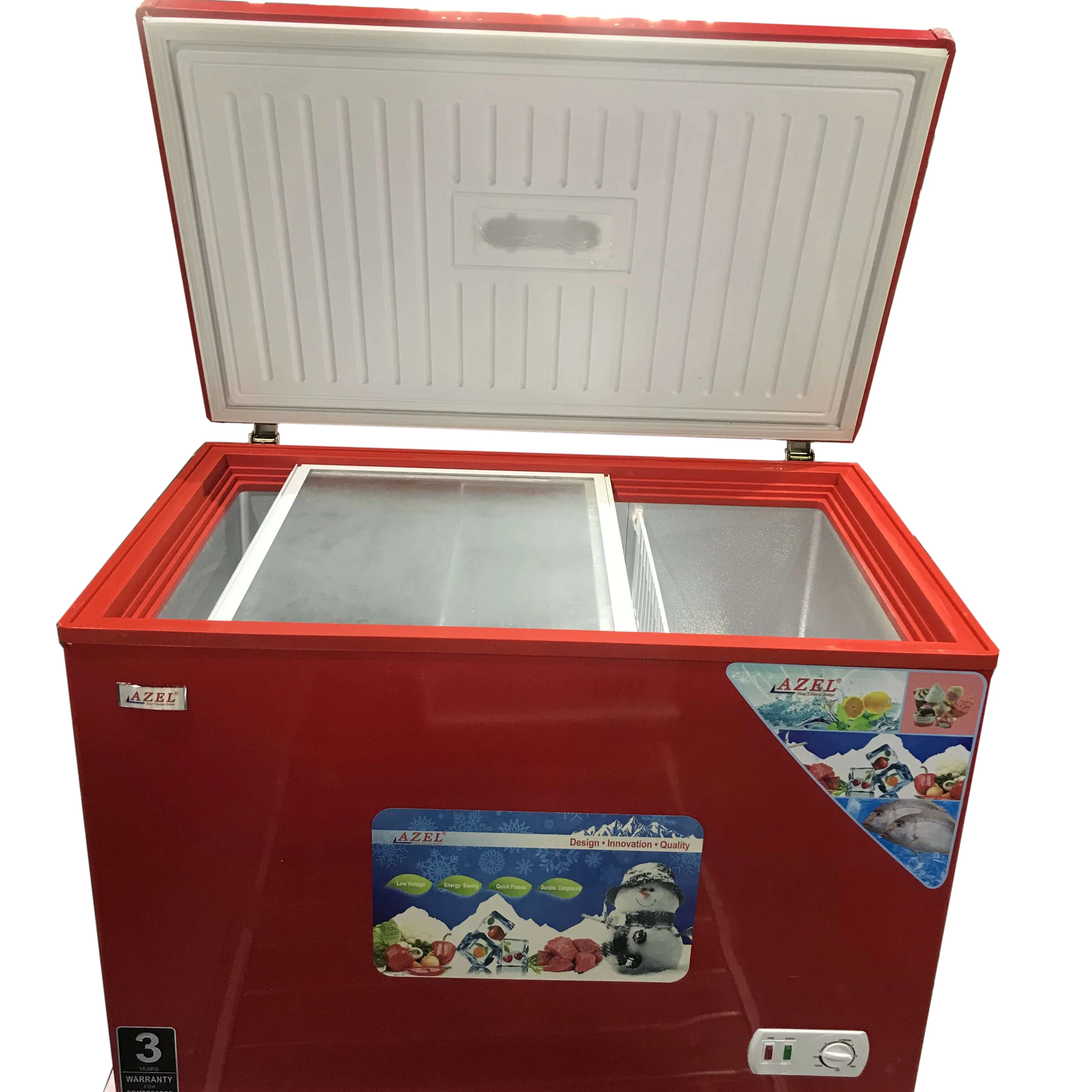 
China Hot selling single door chest freezer 