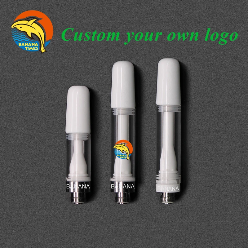 Montana Farm original press flat tip empty 510 cartridges 1 ml childproof .5ml ceramic vape pen cartridge