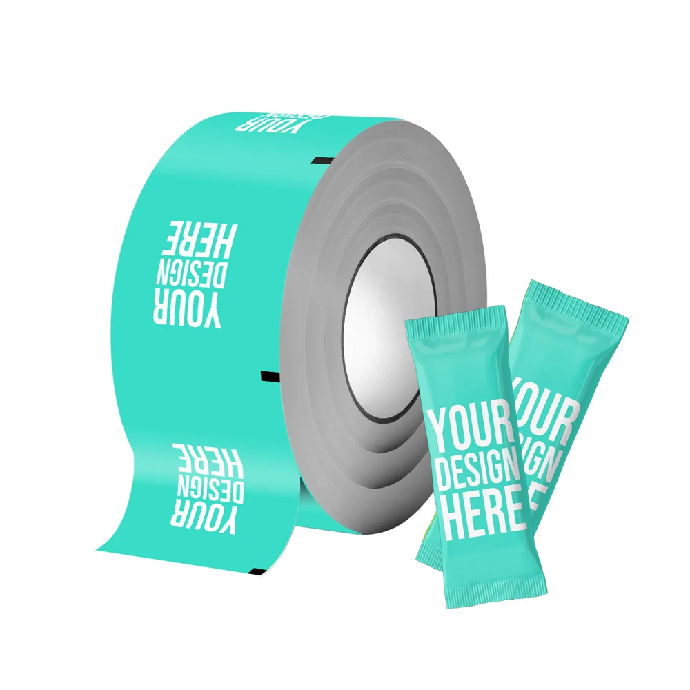 Food Grade Custom Print Opp/cpp Food Packaging Plastic Film Roll Stock Snack Chips Wrap Plastic Laminated Film