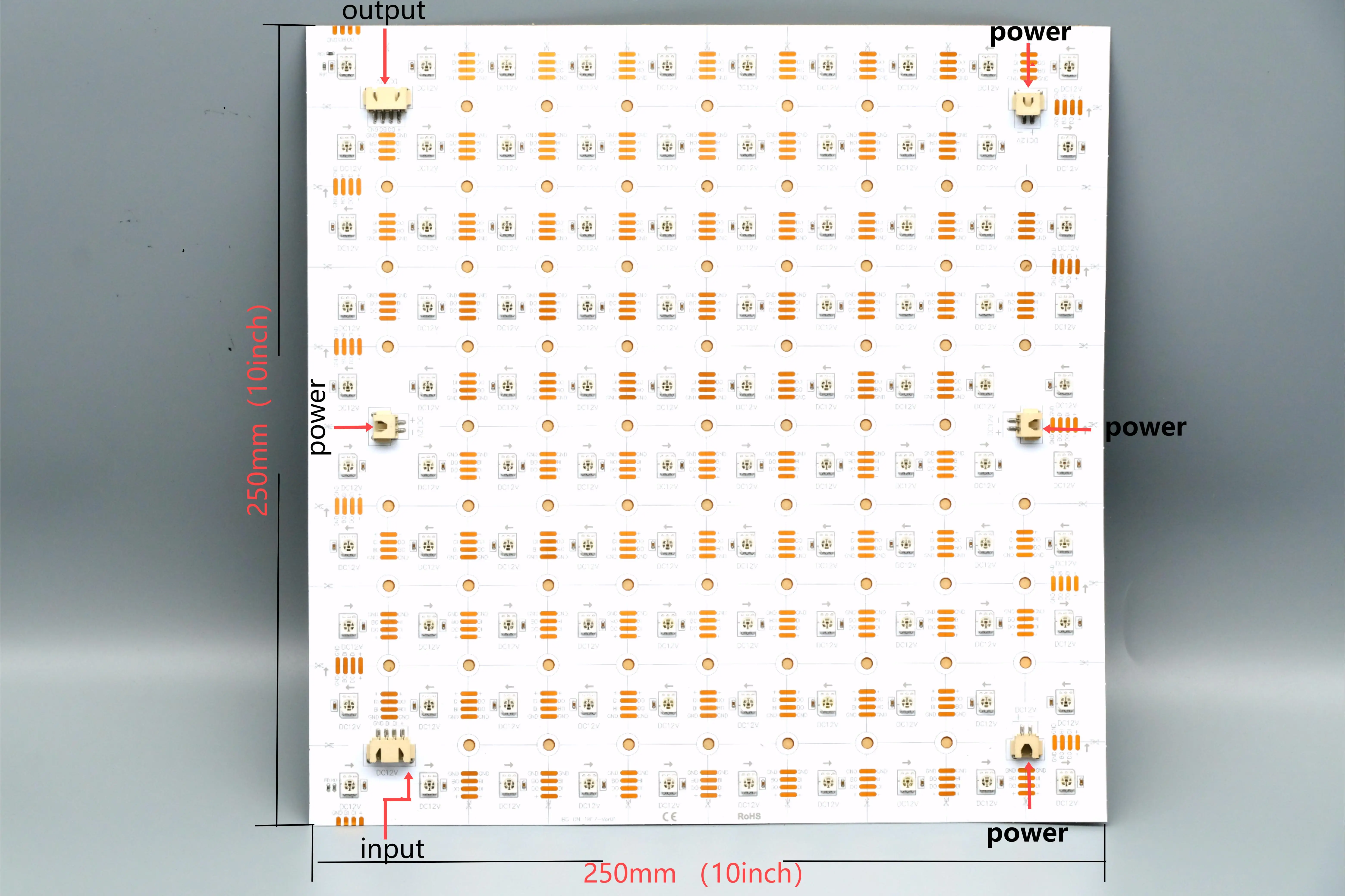 Flexible 12v Magic Dream Color Addressable Cuttable 100LEDs SMD 5050 Bend pixel LED Sheet Light Panel For Screen Imagic Parrern