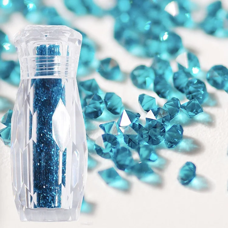 Micro Zircon Pixie Diamond Rhinestone With 30 Colors Nail Art Rhinestones Small Size High Quality Crystals For Nail Decoration