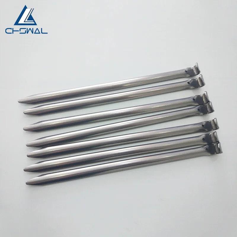 Outdoor camping aluminum tent peg