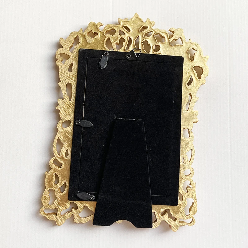 European Retro Luxury Creative Photo Frame Vintage Baroque Style Handmade Picture Frame Home customize photo frame