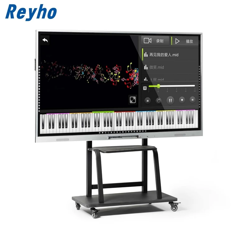 Interface Type Big Screen 20 Points All-in-one Interactive Whiteboard For Classroom