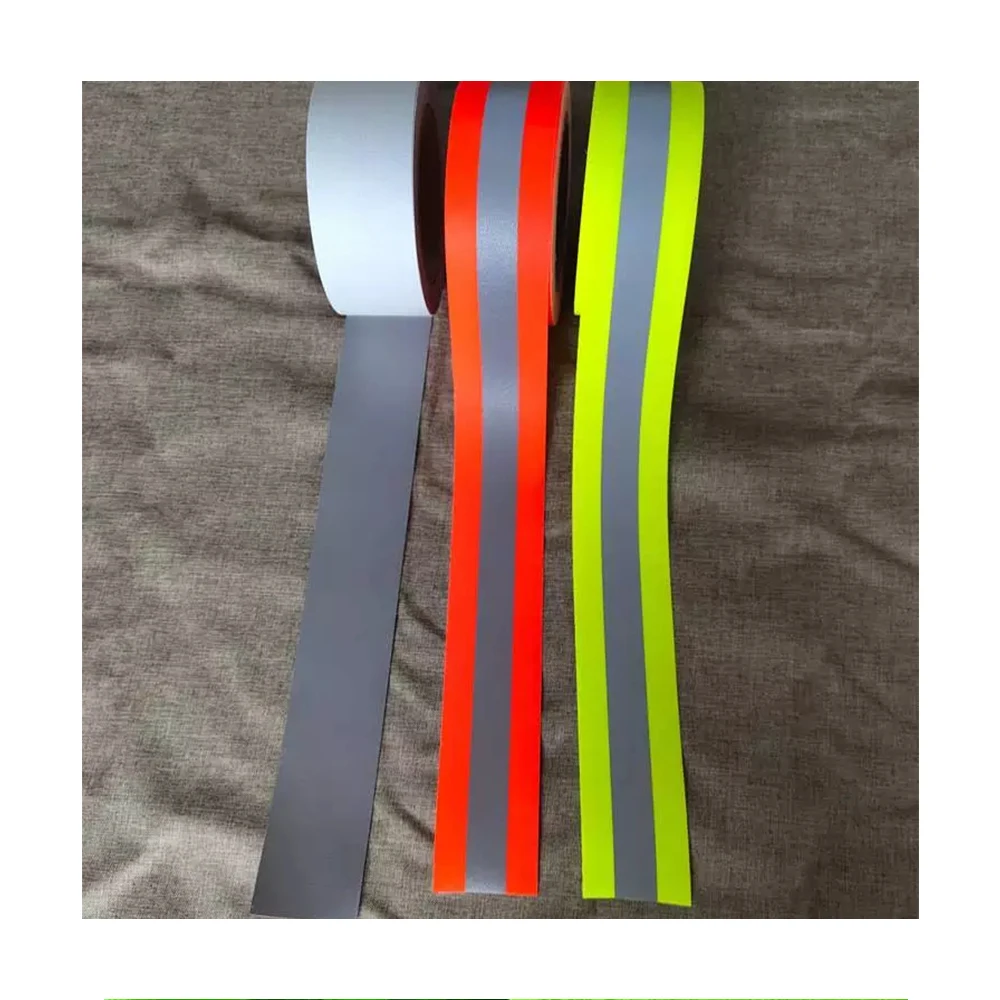 Hi-vis хлопковая безопасная антипылающая светоотражающая лента шириной 7 5 см огнестойкая ткань для пожарной формы