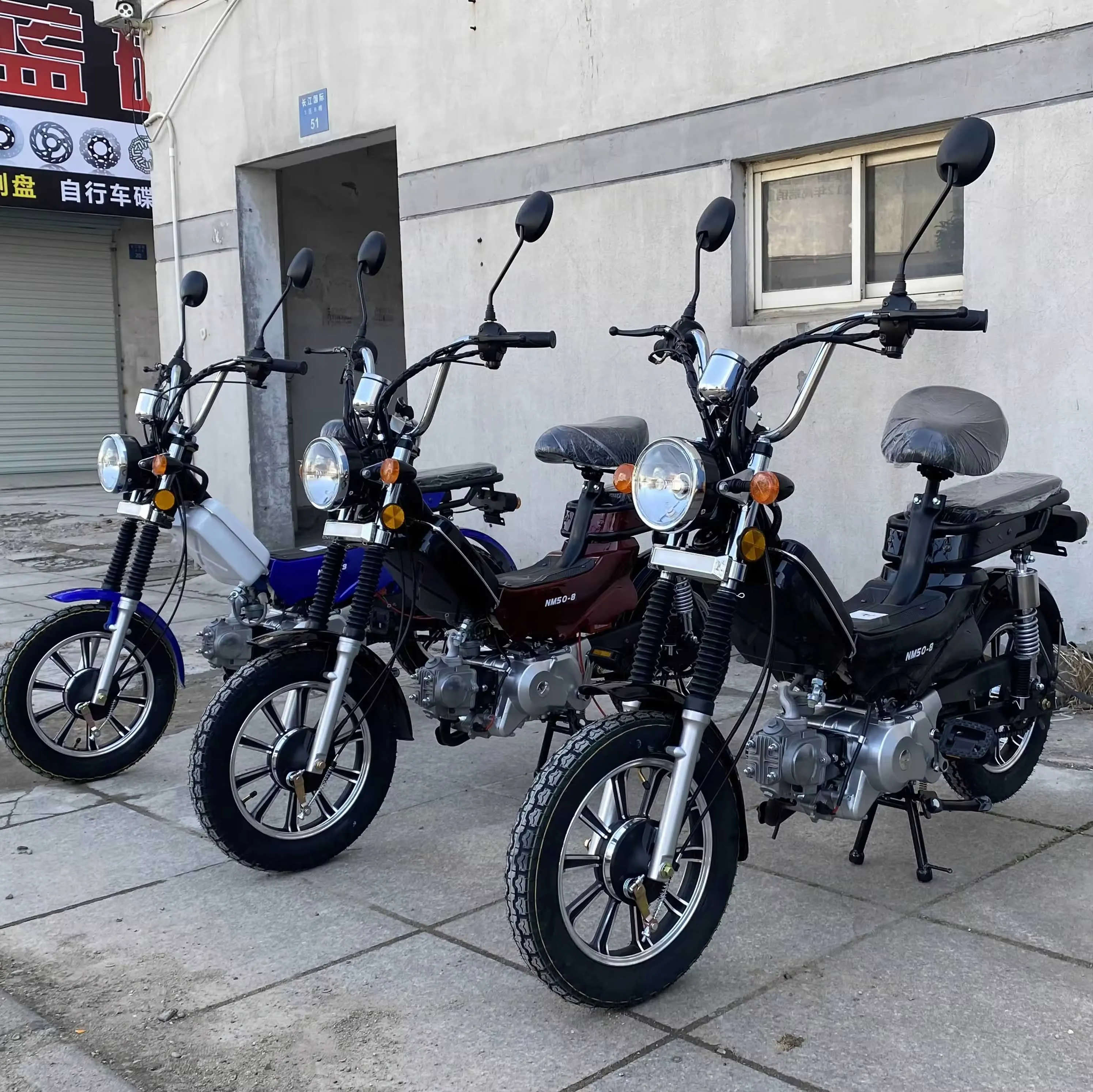 Новая модель 49cc 50cc 110cc мопед бензиновый скутер мини-мопеды мотоциклетные Популярные мотоциклы с подушкой сиденья