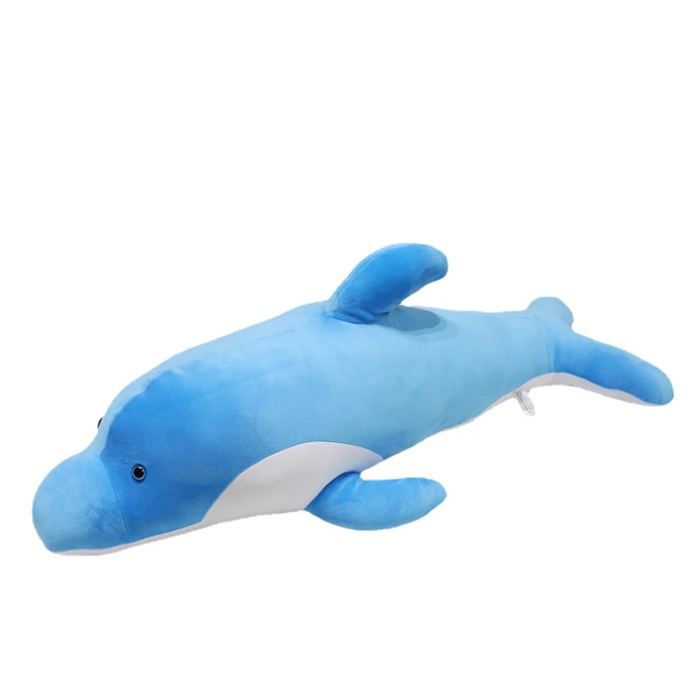 New Blue Shark Plush Toy Real Life Sea Animals Great Blue Whale Sharks Stuffed Toys Gifts For Children