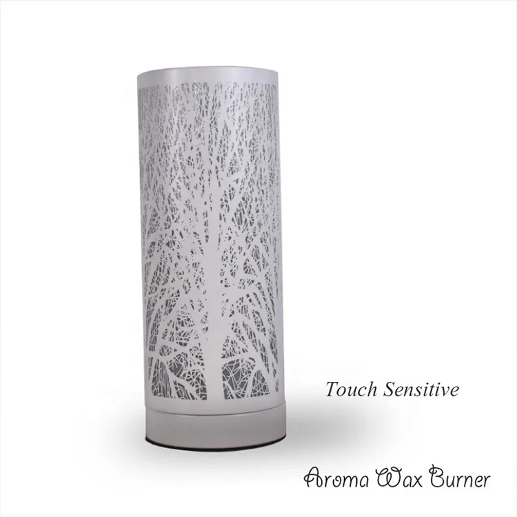 Wholesale Metal Color Aromatherapy Lamps Wall Plug Gold Candle Wax Warmer For Wax Melts