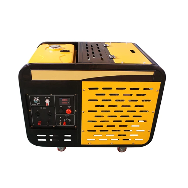 Direct Sales 6.5KVA electric small mini diesel generator portable power alternator home Diesel Generator