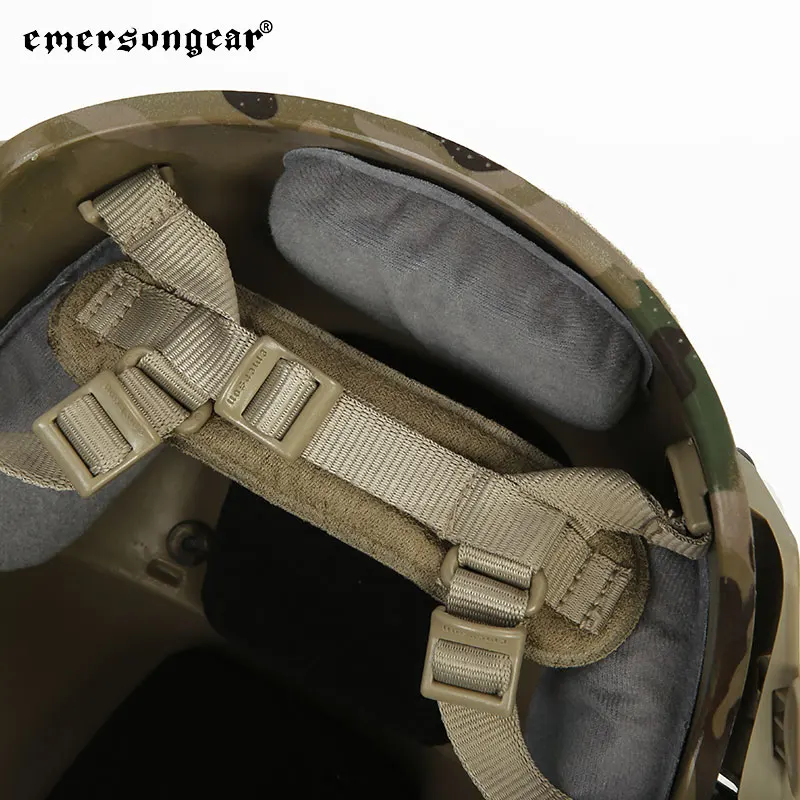 Emersongear New Military Outdoor Helmet Steel Ballistic Helmet Accessories Ballistic Helmet