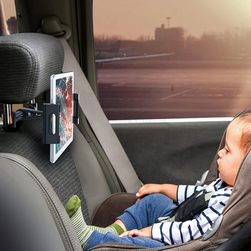Wholesale Price Car Headrest Tablet Stand 360 Rotating Back Seat Mobile Phone Holders
