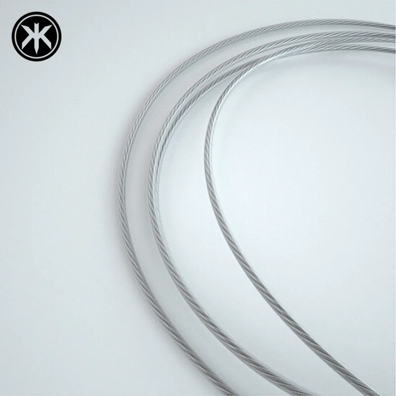 Krace Manufacturer Fitness adjustable Training Exercise Steel Wire weighted buy heavy cable Skipping Jumping  Rope with logo