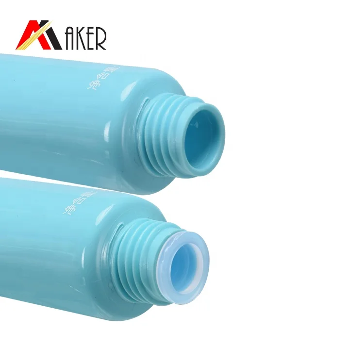 Factory New ABL Skincare Squeeze Flat Soft For Shampoo 250Ml Body Lotion Cosmetic Lip Balm Gloss Tube With Custom Packaging