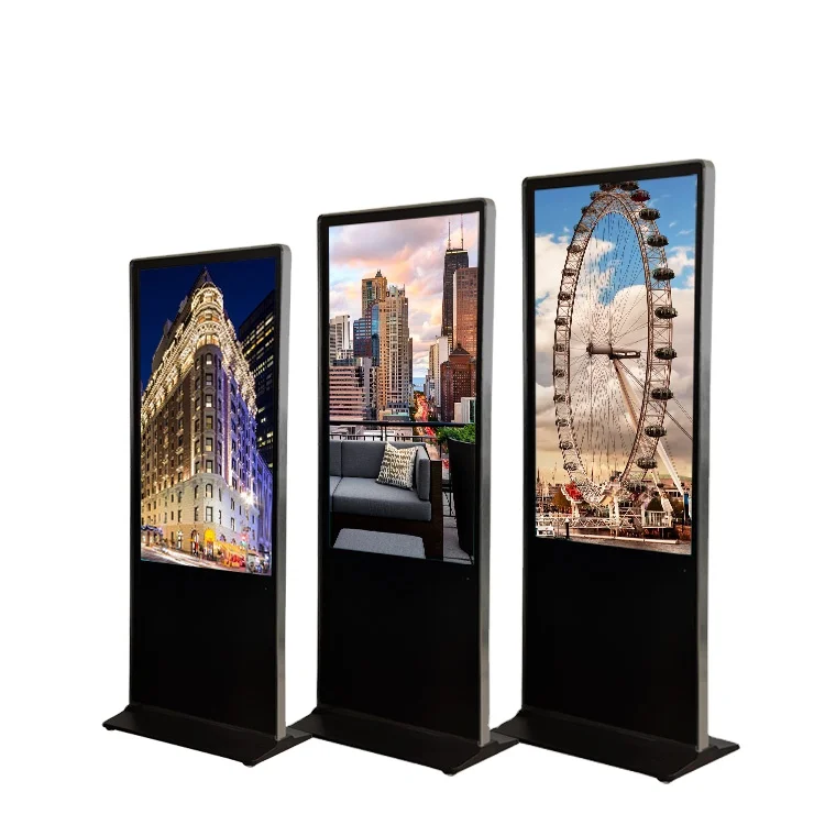 ЖК-экран, рекламный дисплей, цифровая вывеска, напольный инфракрасный сенсорный ЖК-рекламный плеер