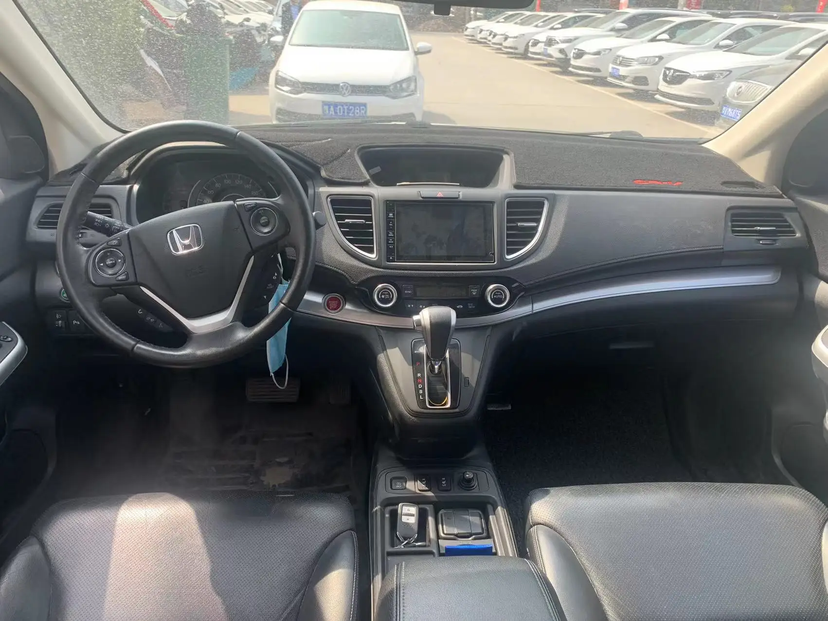 Для 2015 Honda CRV2.4L автоматическое кожаное сиденье многофункциональное на руль подогрев высокого качества дешево использованные автомобили оптовая продажа