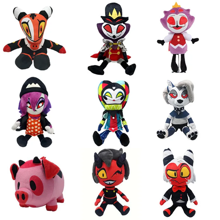 Cross-border helluva Boss plush animal toy New helluva Boss Series Plush toy doll