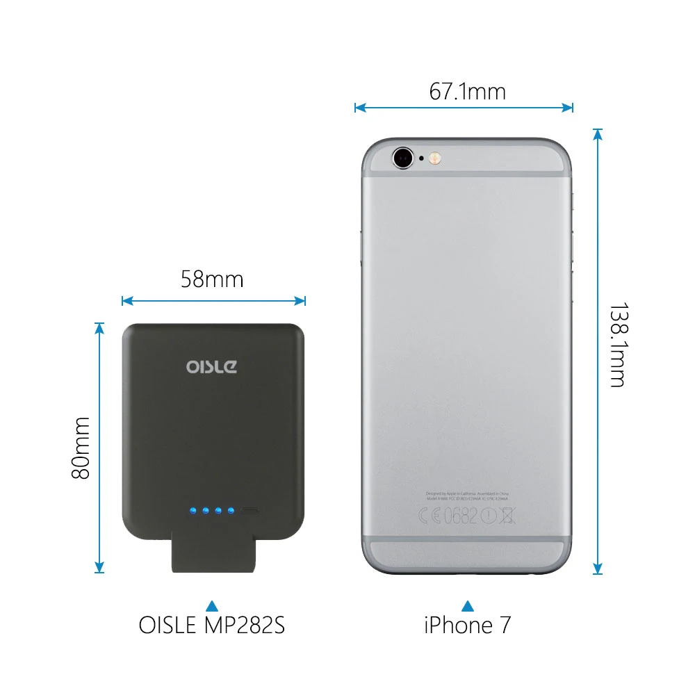 OISLE Top Sell Faster Charging Power Bank Portable Power Bank For iPhone 6/7/8