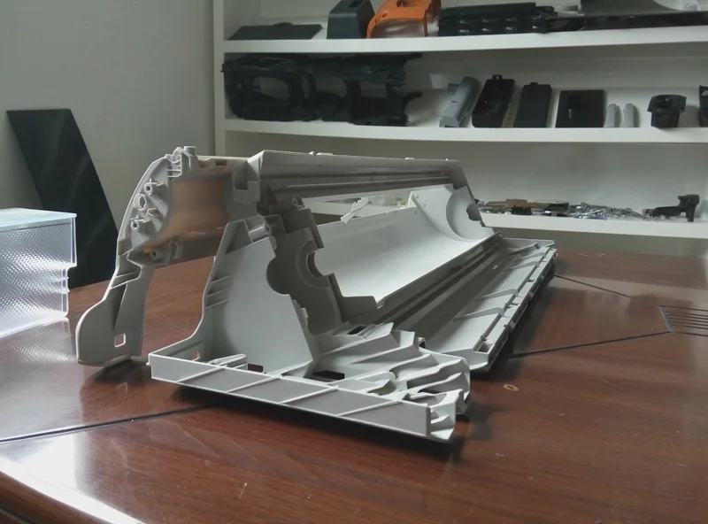 
Zhongshan mould manufacturer to undertake large air conditioning plastic shell injection precision mold processing 