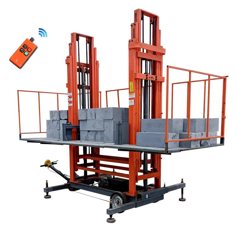 aluminum mobile hydraulic manual electric scissor lift table jack base ladder cripple scaffolding platform