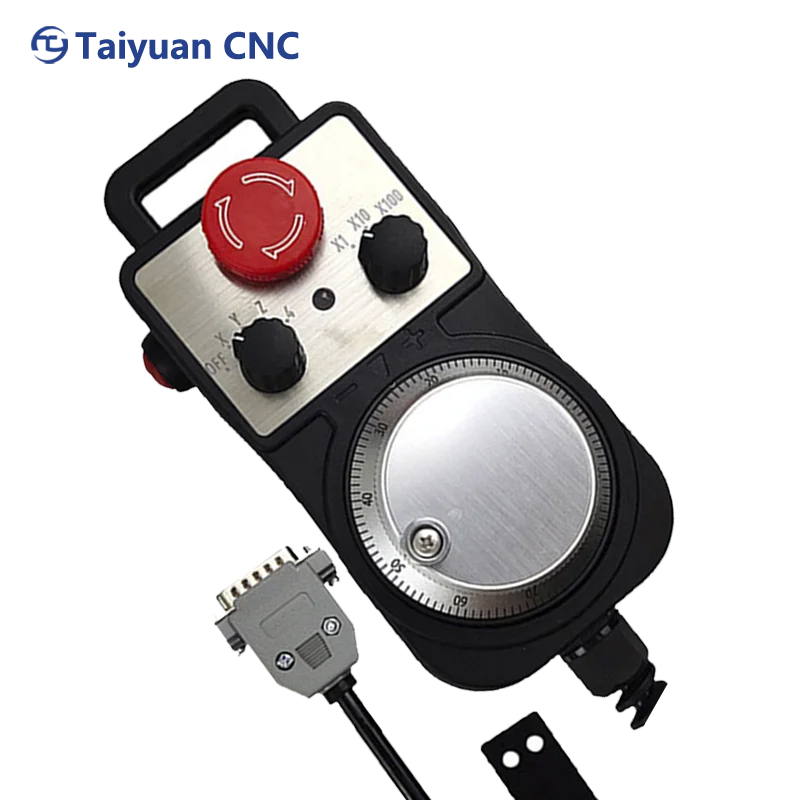 Standard Type Emergency switch available Easy To Operate Pendant Mpg/Cnc Handwheel Manual Pulse Generator for cnc laser machine