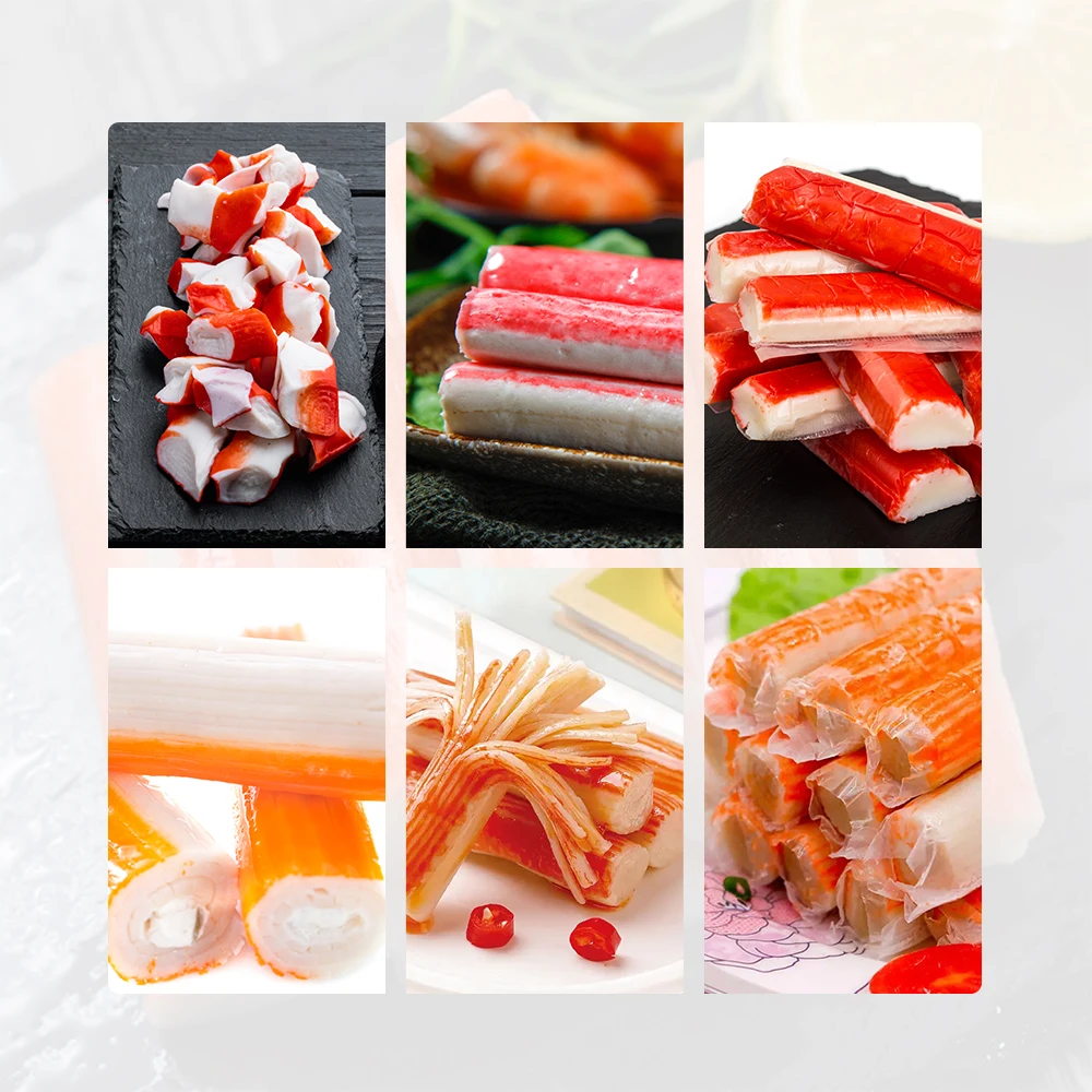 Frozen Surimi Crab Claw  Sticks Including Kani Mama Categorized under Surimi