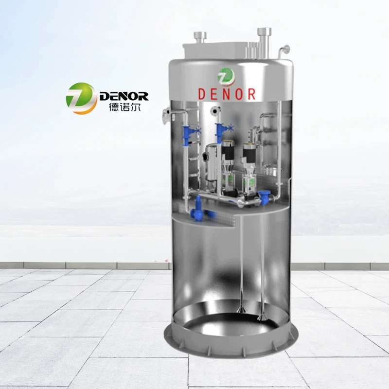 Integrated Intelligent Remote Manual Automatic Control Urban Sewage Rain Water Pumping Station