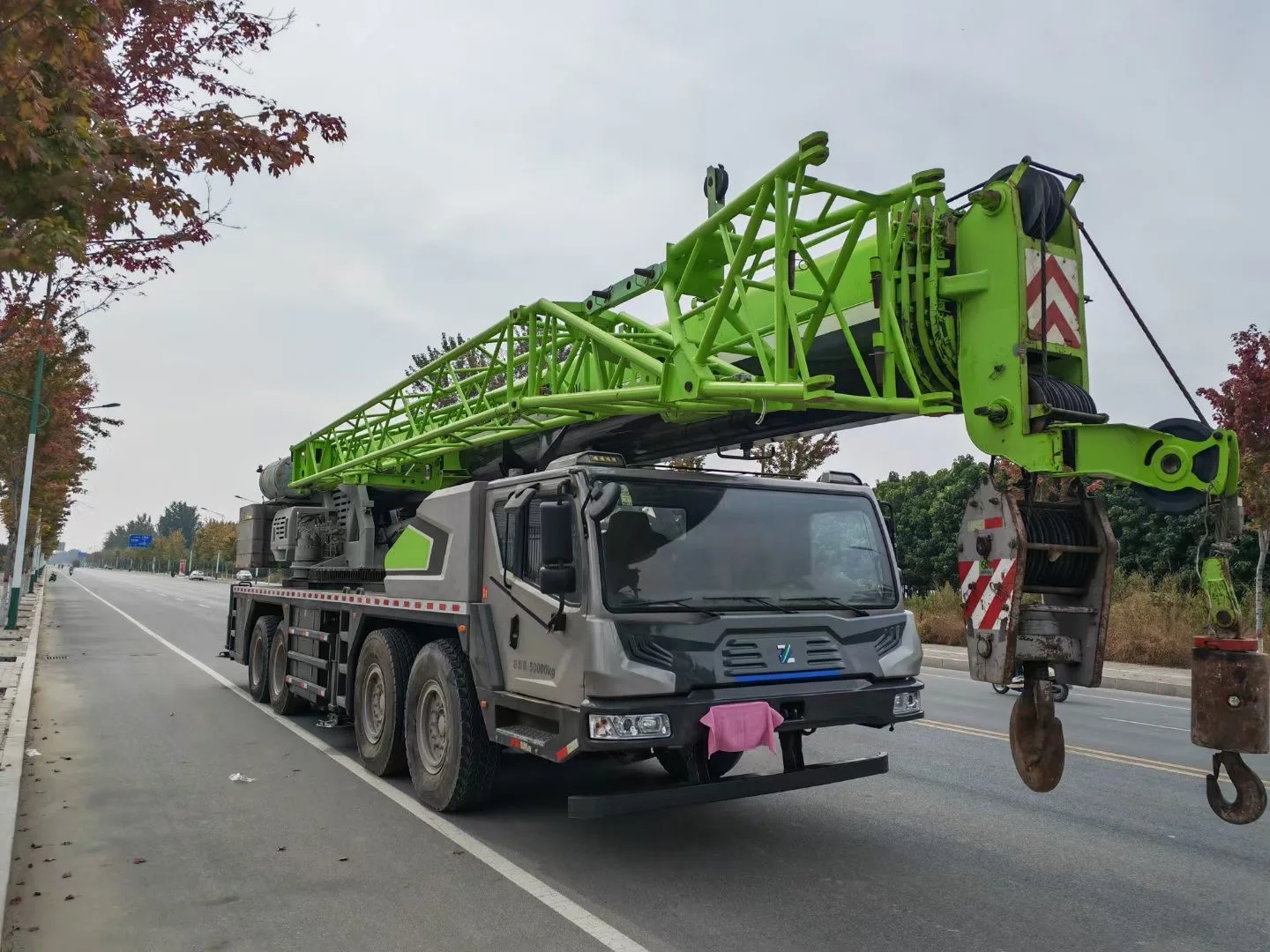 Used Chinese Brand ZOOMLION ZTC100V 100V 100 Ton Heavy Truck Crane for Sale