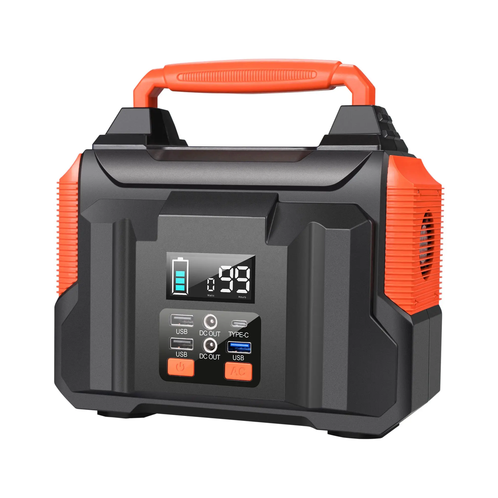 Portable Lithium Battery 60000mAH 200 watt solar electricity generator Backup Battery Source Power  for Home Camping Emergency