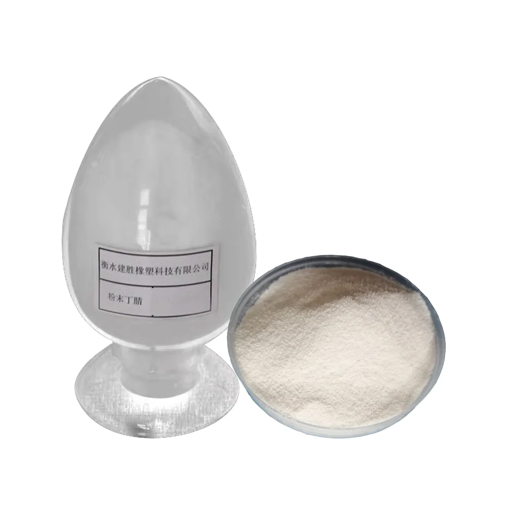 Wholesale customization Raw material for processing PNBR Powdered nitrile rubber for PVC rubber products, friction materials