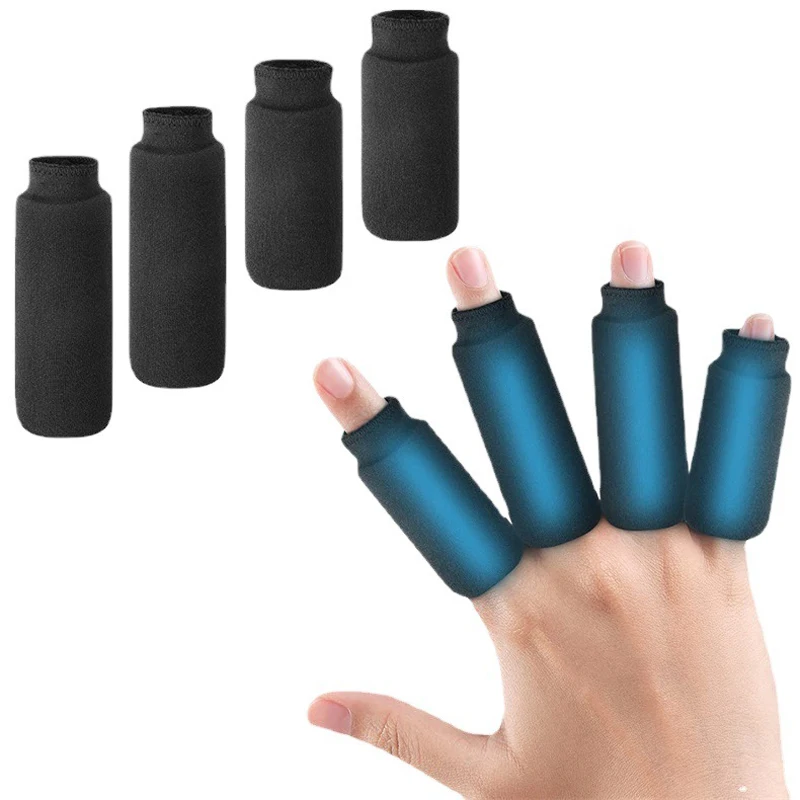 High Quality Relief Arthritis Pain Relief Ice Pack Gel Reusable Freeze Sleeves Finger Ice Pack Finger Protection Cots
