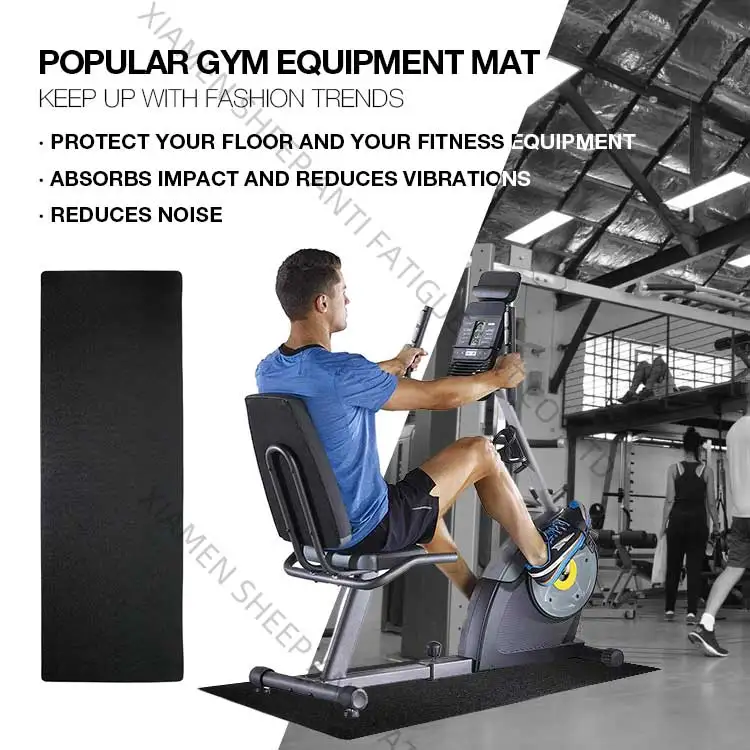 Sheepmats Heavy Duty PVC Foam Treadmill Floor Mat For Protecting floor or Running Machine