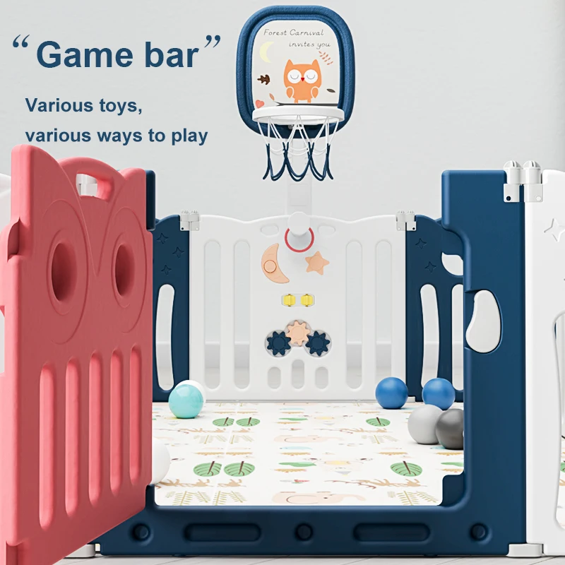 Feelbaby складной пластиковый манеж для детей в европейском стиле