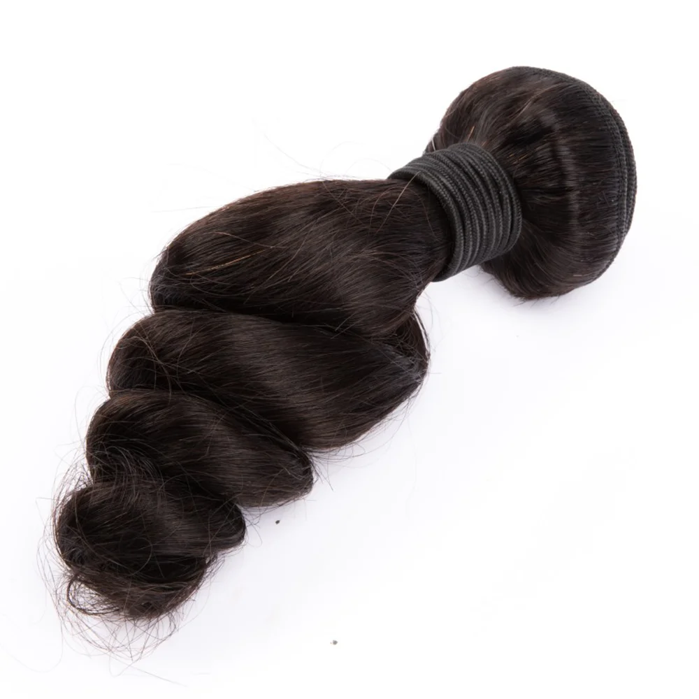 Wholesale bundle hair vendor brazilian human hair extension weave bundles loose wave virgin hair