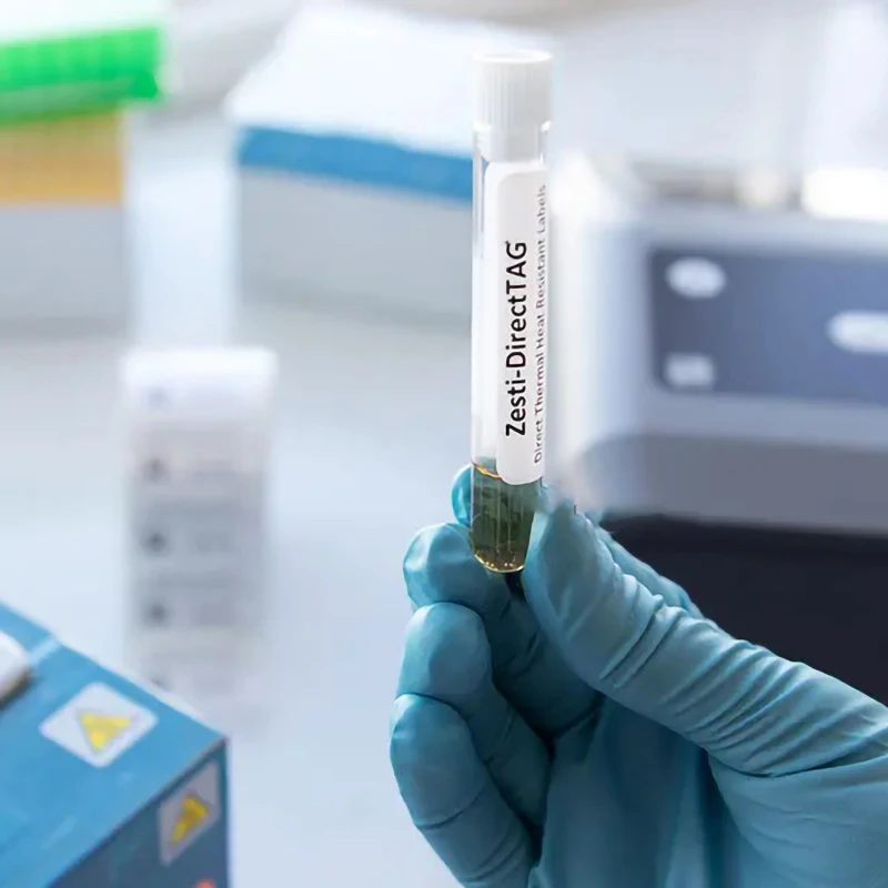 Custom Low Temperature Roll Etiquette Autocollant Medical Freezer Cryogenic Label Blood Test Tube Sticker Labels For Frozen