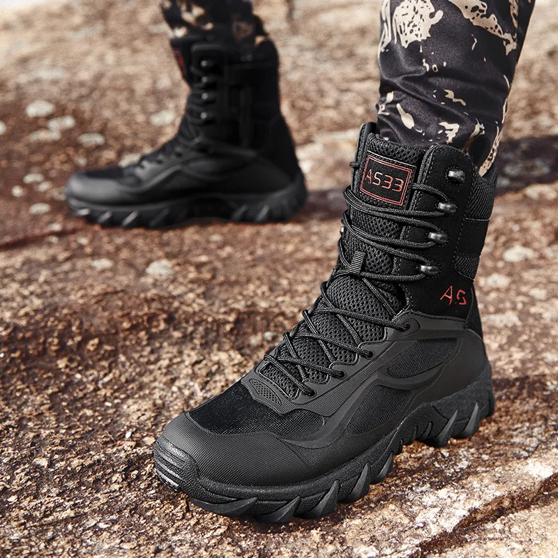 tactical boots waterproof canvas tactical boots tactical safety boots