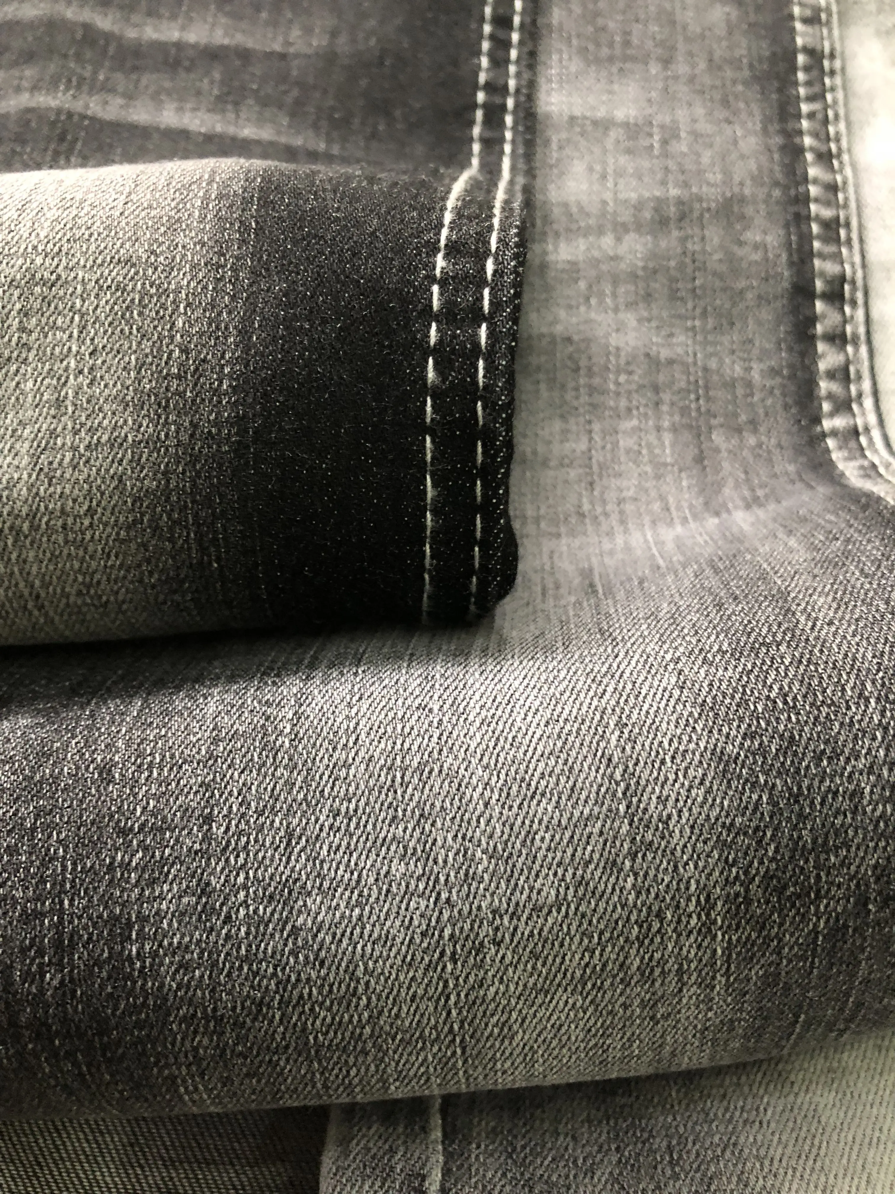 Cotton Polyester Spandex Washed Denim Fabric Garment Jacket Pants Shirt Cotton Fabric